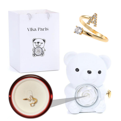 The Eternal Teddy & Initial Ring